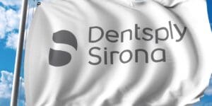 A digital illustration of the Dentsply Sirona logo