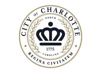 Seal of the City of Charlotte, North Carolina, featuring a crown and laurel wreath.
