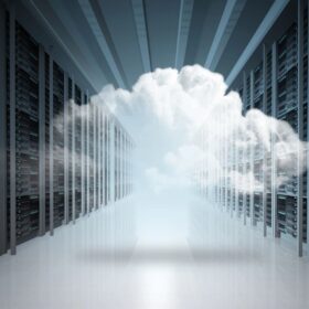 Look At The Cloudy Picture In the Data Storage Room